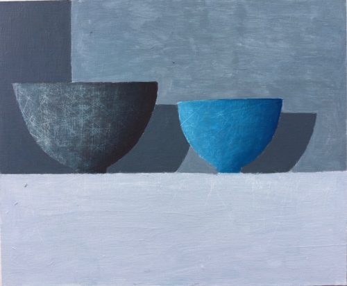 Black and Blue (Two Bowls)