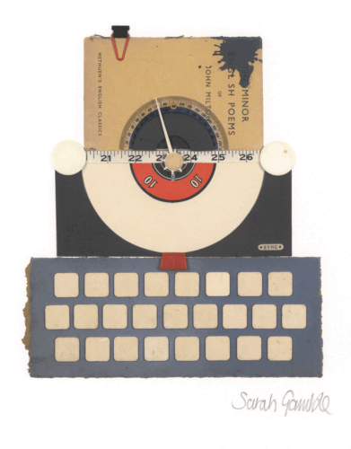 Schreibmaschine des Dichters