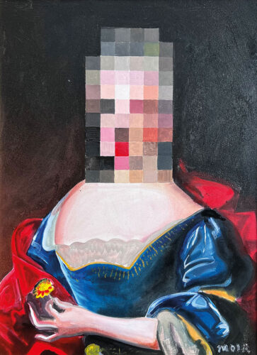 Pixelated Lady
