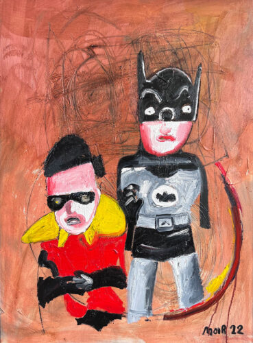 Large Batman and Robin