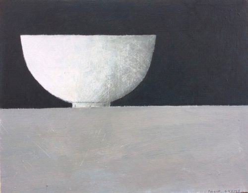 Small White Bowl (in the dark)