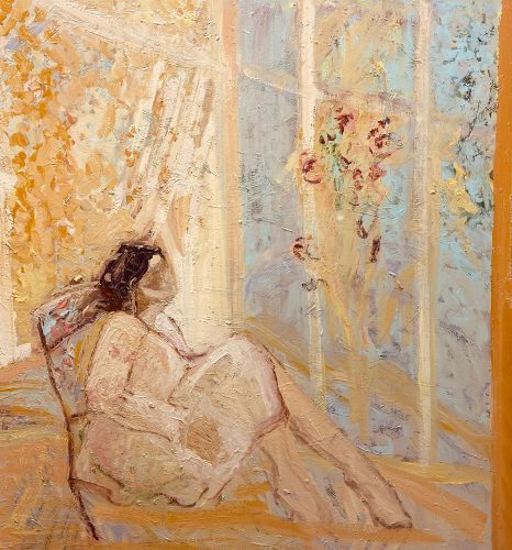 Morning Light Streams into the Room